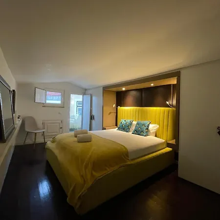 Appartement Fabulous T2 With Balcony In Rossio Lissabon