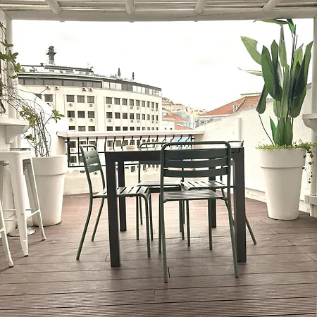 Fabulous T2 With Balcony In Rossio Apartament